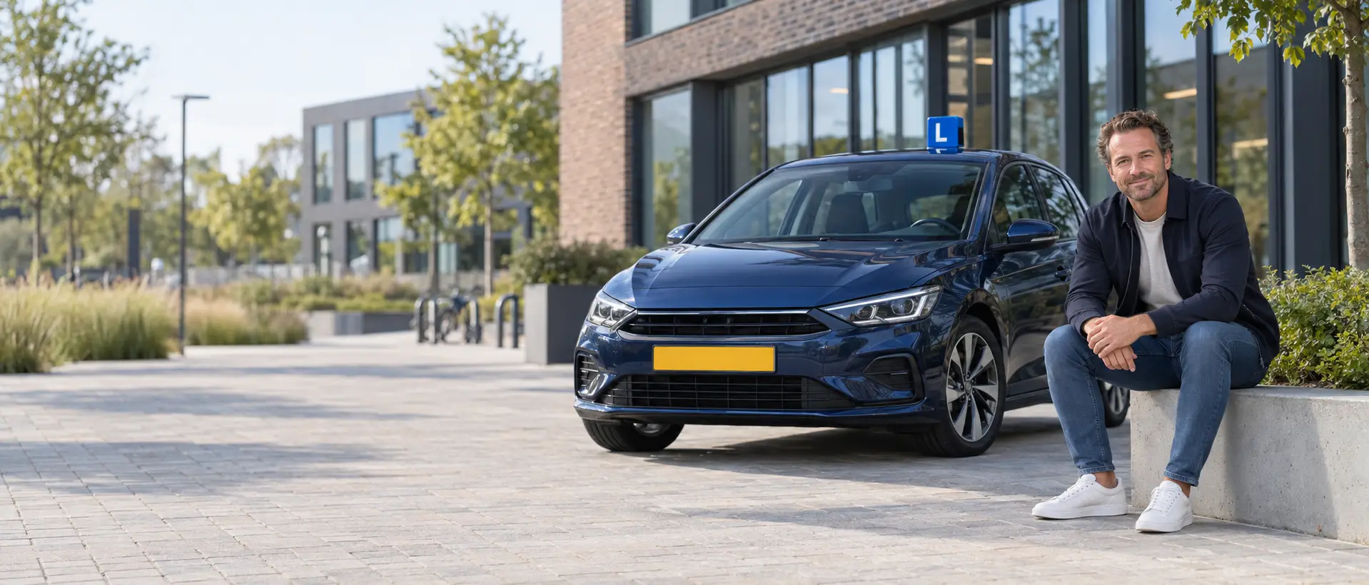 Lesauto verzekeren voor een rijschool