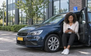Een lesauto verzekeren kan bij JW volledig digitaal. Vraag online aan en beheer daarna de polis en wijzigingen in het klantportaal.
