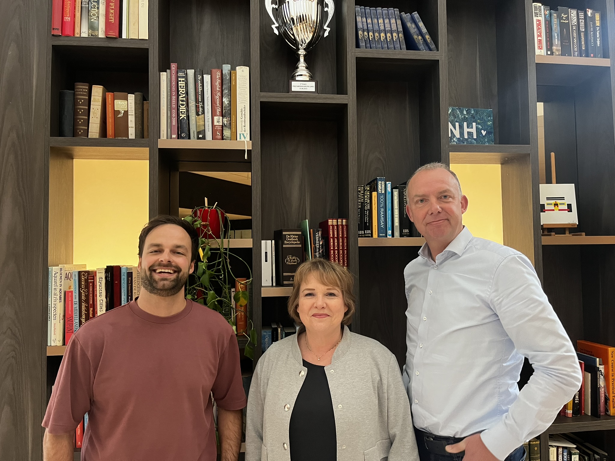 Foto van Avero met JW volmacht