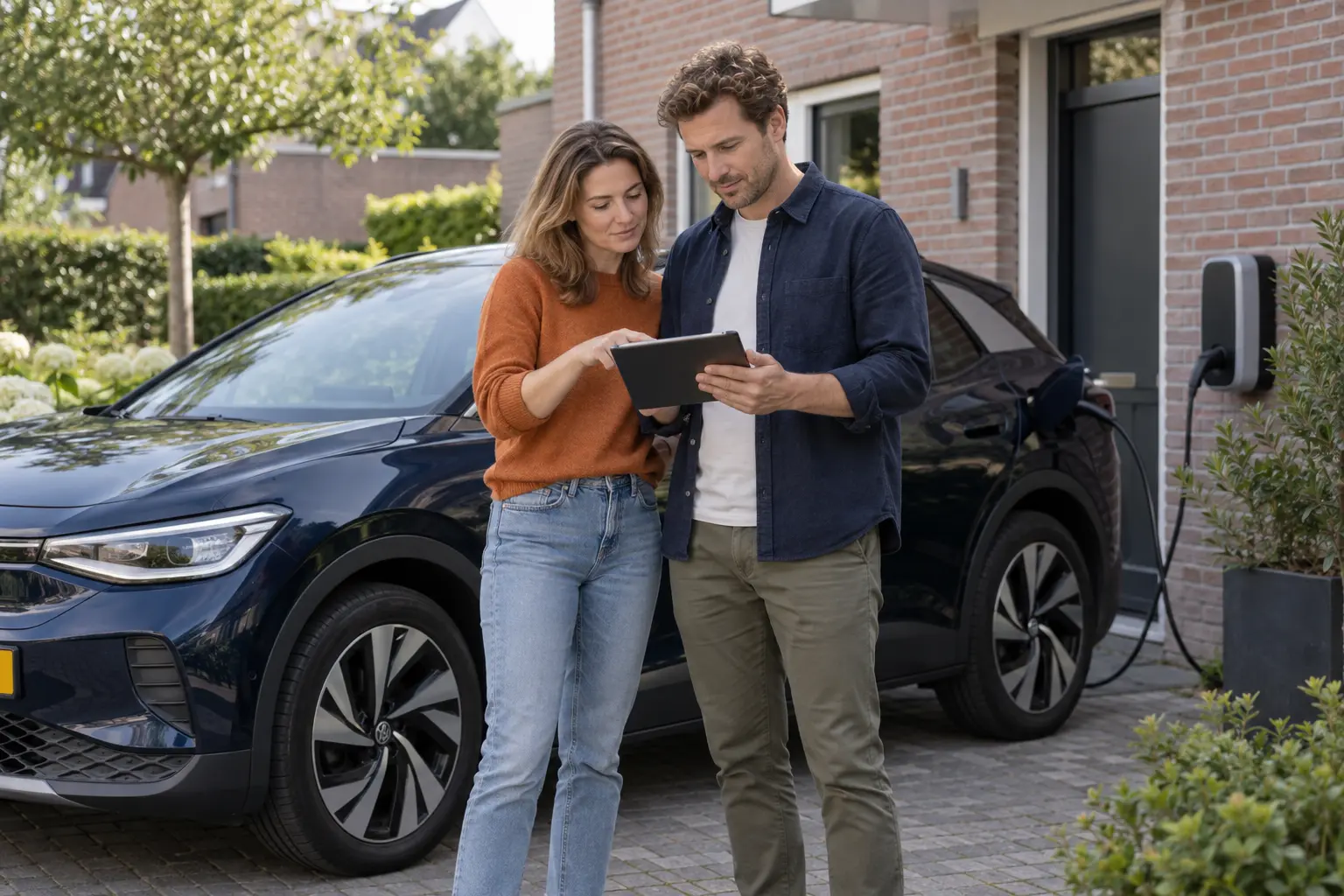 Automobilist kiest dekking voor een elektrische personenauto