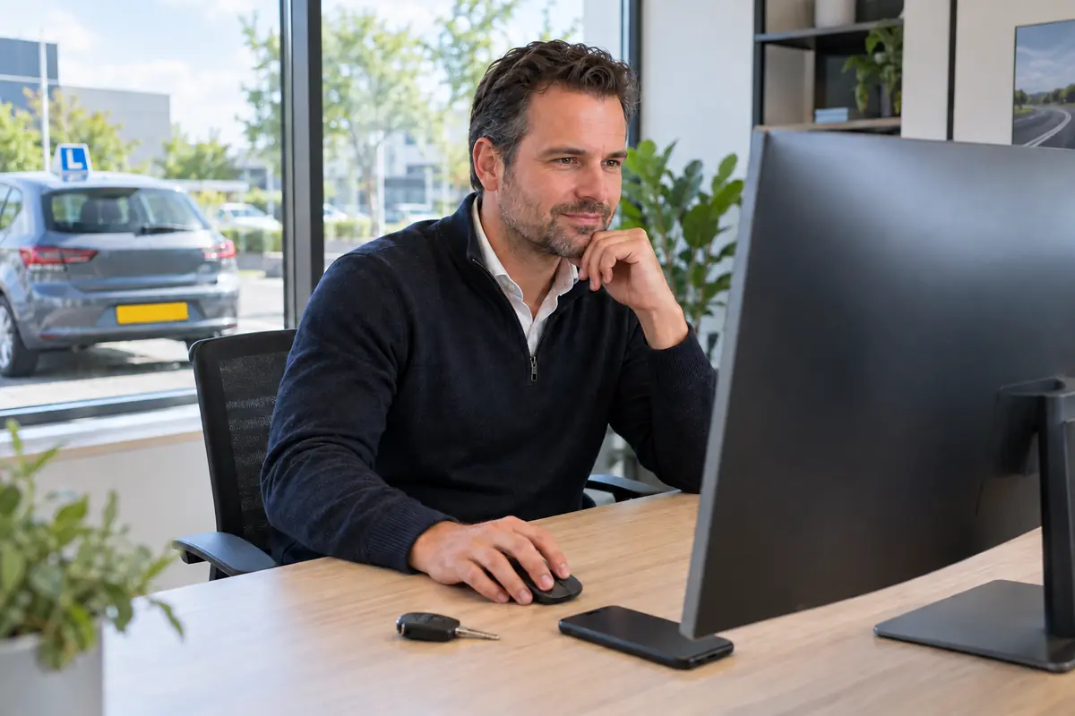 Lesautoverzekering digitaal beheren via Mijn JW Rijschoolhouder beheert de lesautoverzekering in Mijn JW