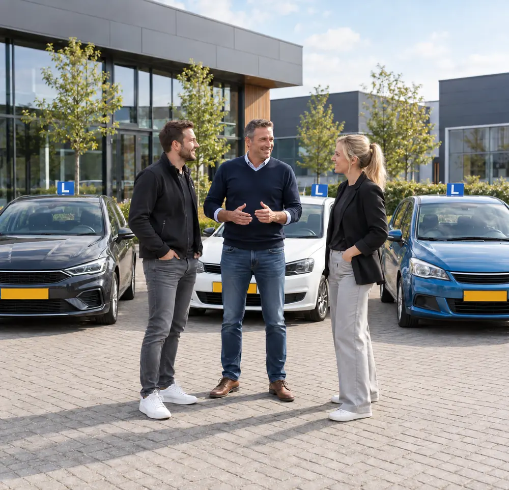 Meerdere lesauto’s verzekeren voor een rijschool Rijschool met meerdere lesauto’s