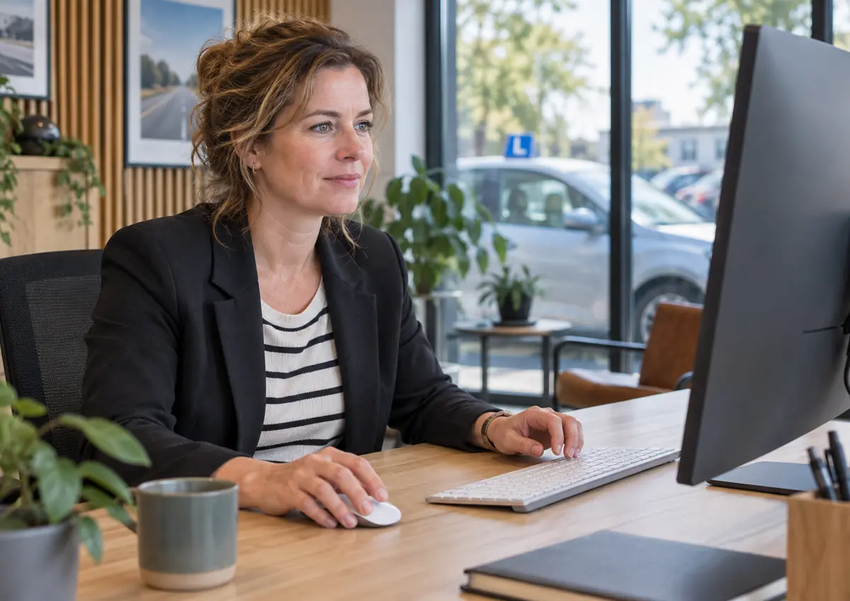 Schadevrije jaren bij een lesauto digitaal controleren via Roy-data
