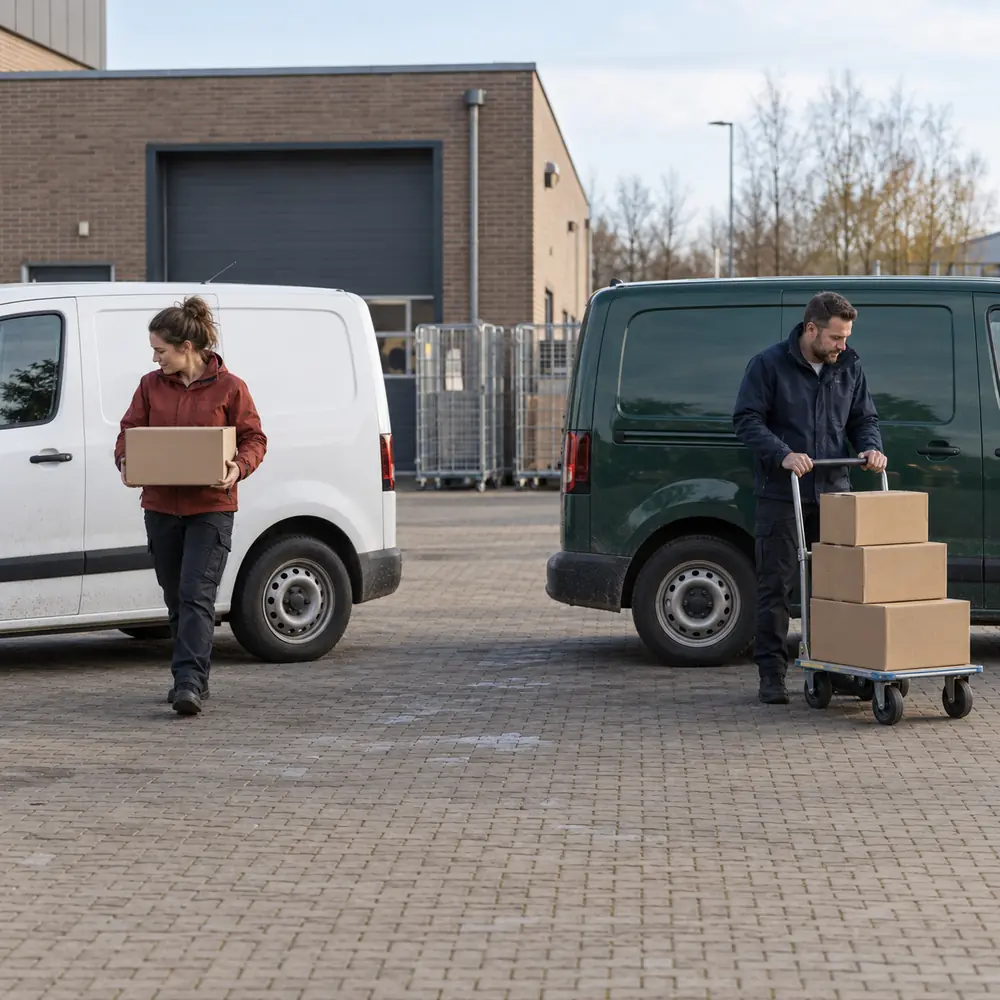 Koeriersbedrijf groeit van één naar meerdere koeriersbussen
