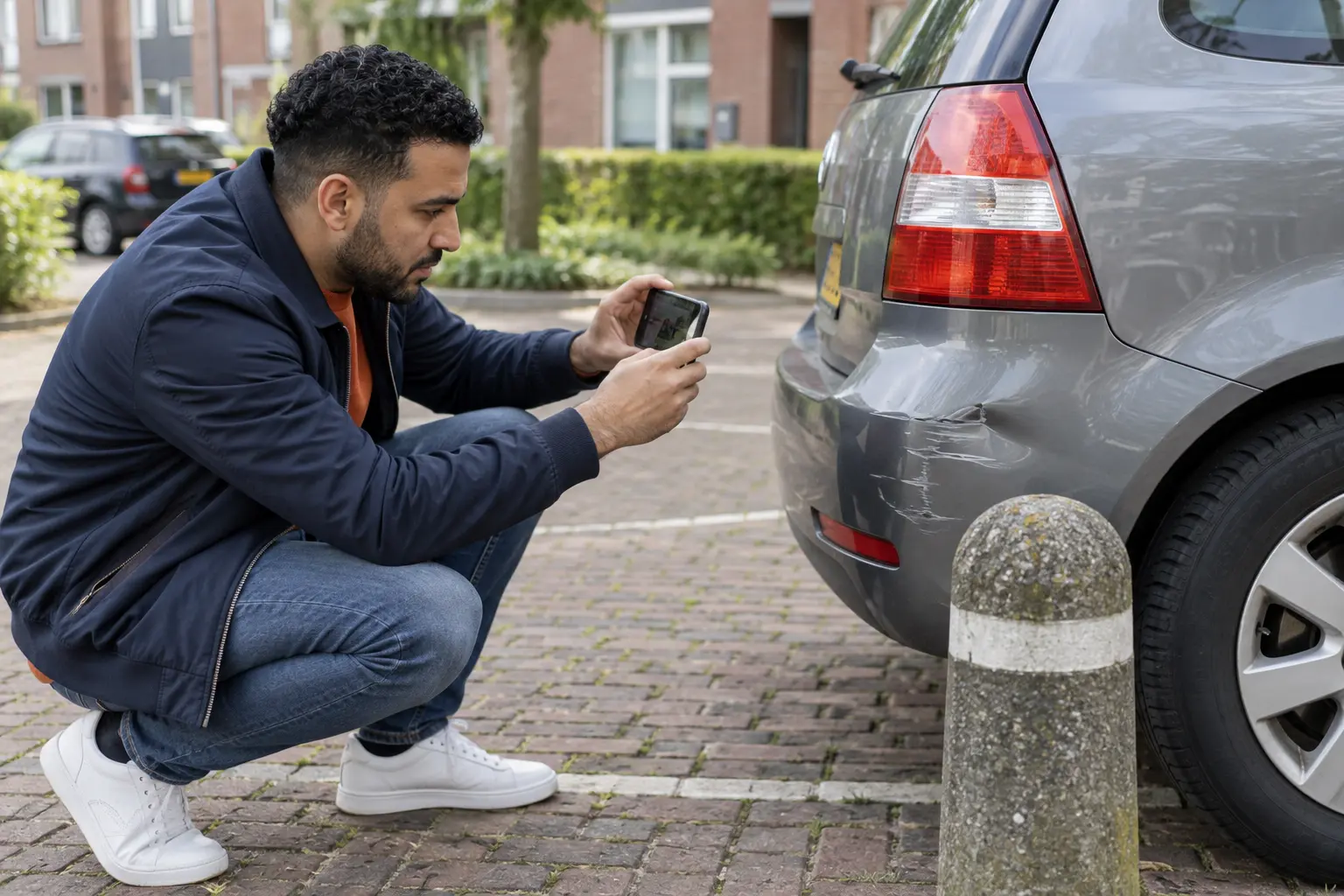 Schade aan de eigen auto die niet onder alleen WA valt
