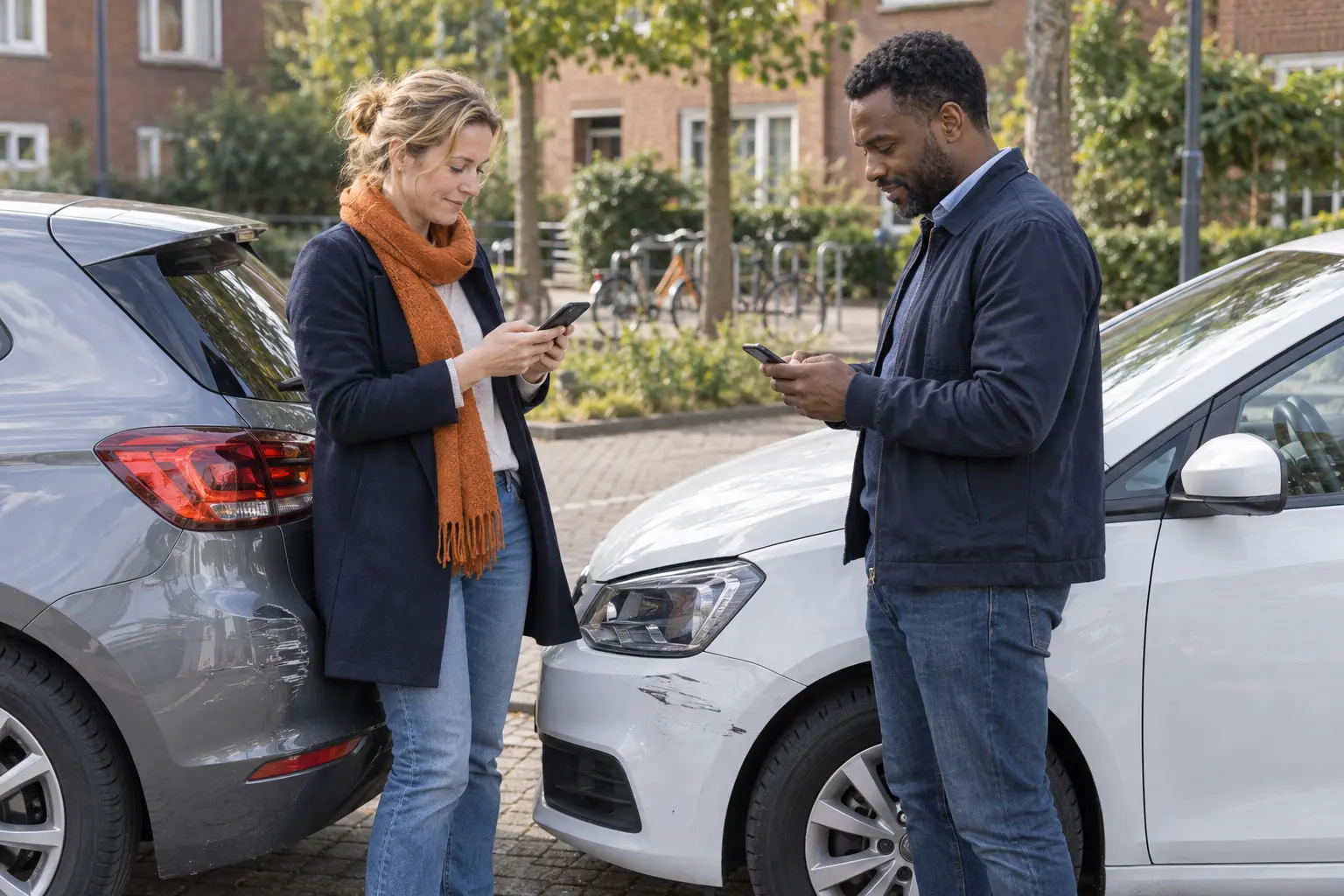 Schade aan een WA verzekerde auto digitaal verhalen